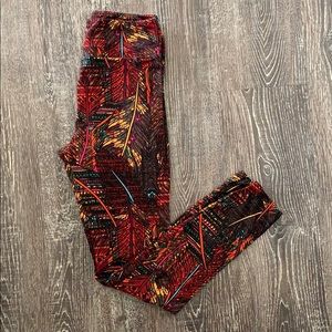 LuLaRoe fall pattern leggings